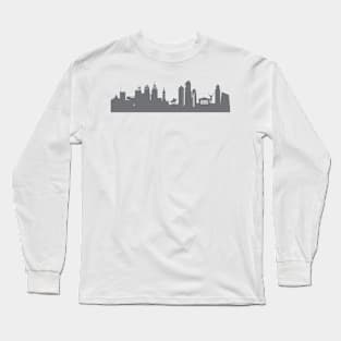 Philadelphia in gray Long Sleeve T-Shirt